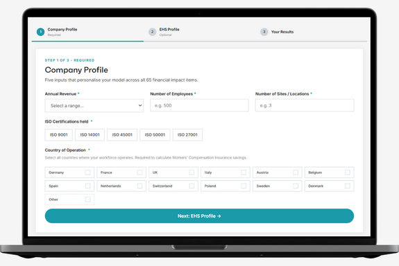 Preview Quentic EHS ROI Calculator
