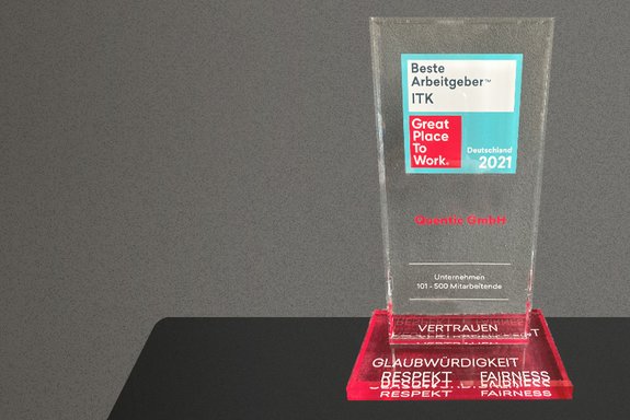 Great Place to Work 2021 | Quentic