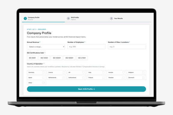 Preview Quentic EHS ROI Calculator
