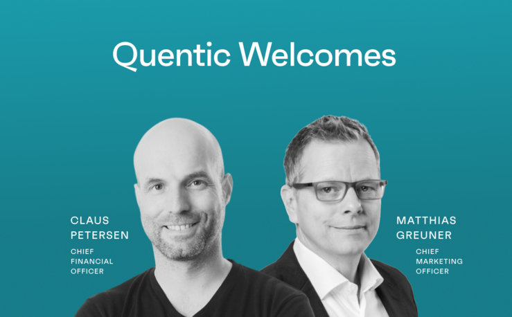 New Quentic CFO and CMO