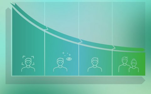 Die Bradley Kurve schematisch dargestellt