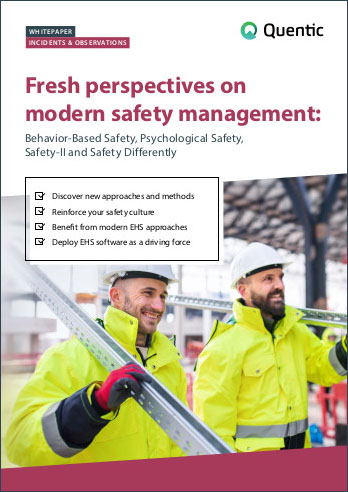 Fresh perspectives on modern safety management